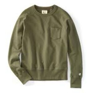 Todd Snyder x Champion Men's Sweater in Olive Green